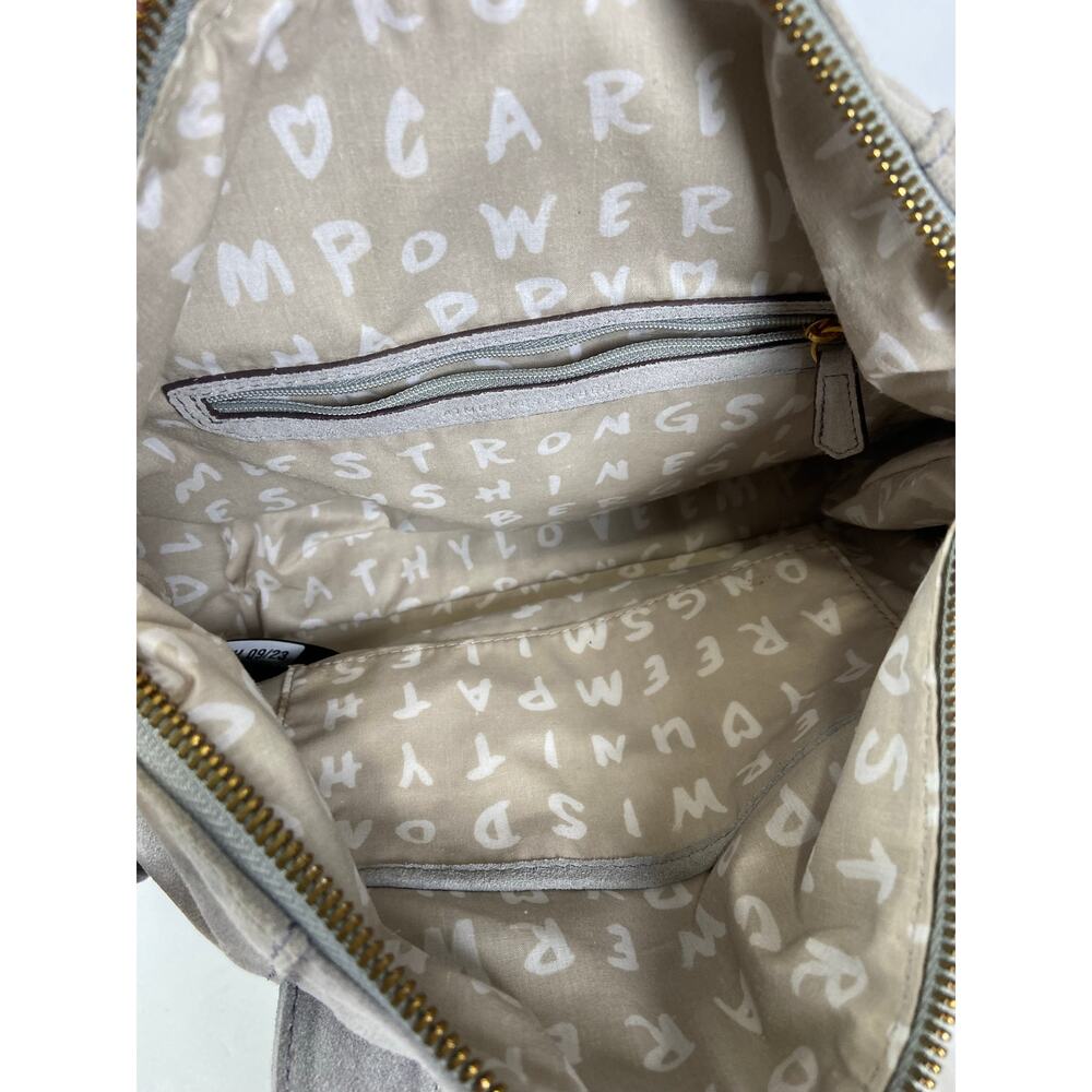 Aimee Kestenberg Mini Hudson Leather Satchel Gray - Picture 5 of 15